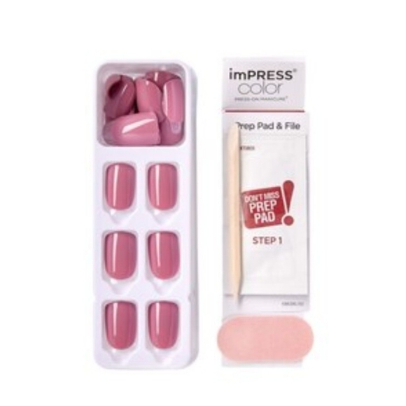 imPRESS Rosy Press-On Nails NIP - Picture 2 of 7